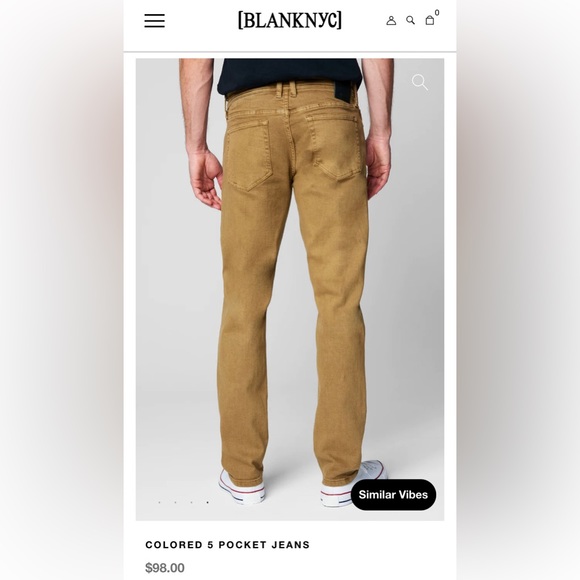 Blank NYC COLORED 5 POCKET JEANS - Picture 2 of 10